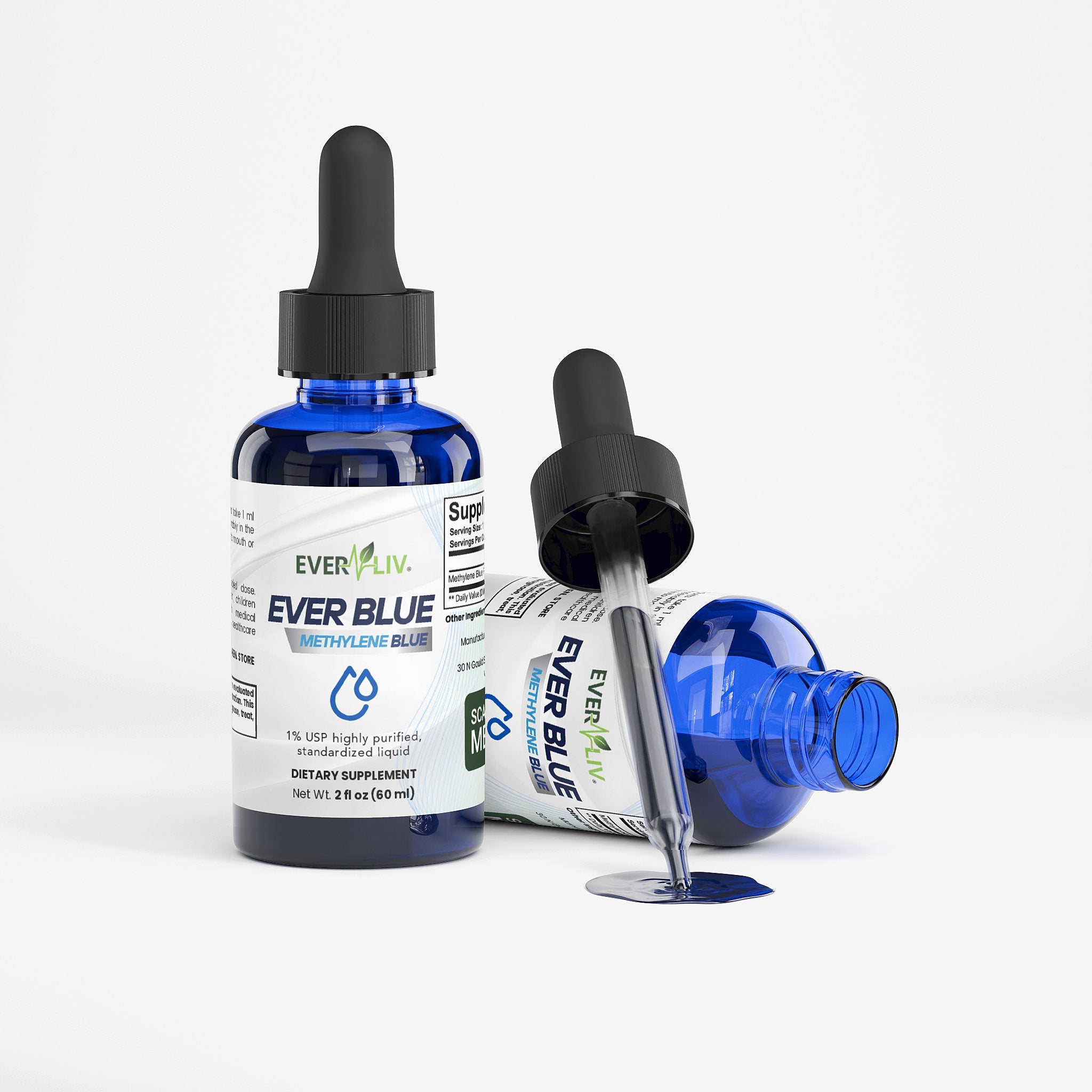 EverBlue Methylene Blue Drops - EverLiv LLC