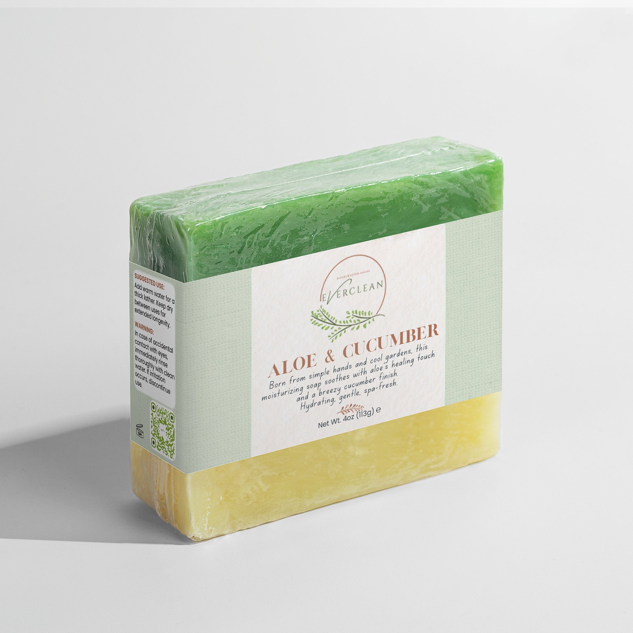 EverLiv Aloe & Cool Cucumber Soap - EverLiv LLC