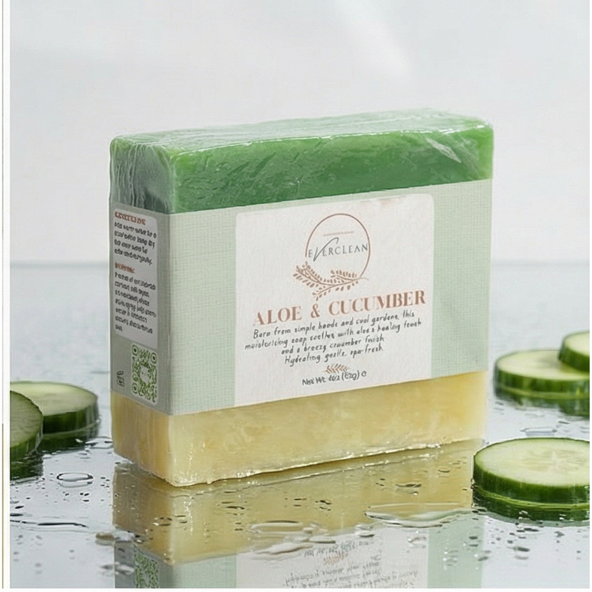 EverLiv Aloe & Cool Cucumber Soap - EverLiv LLC