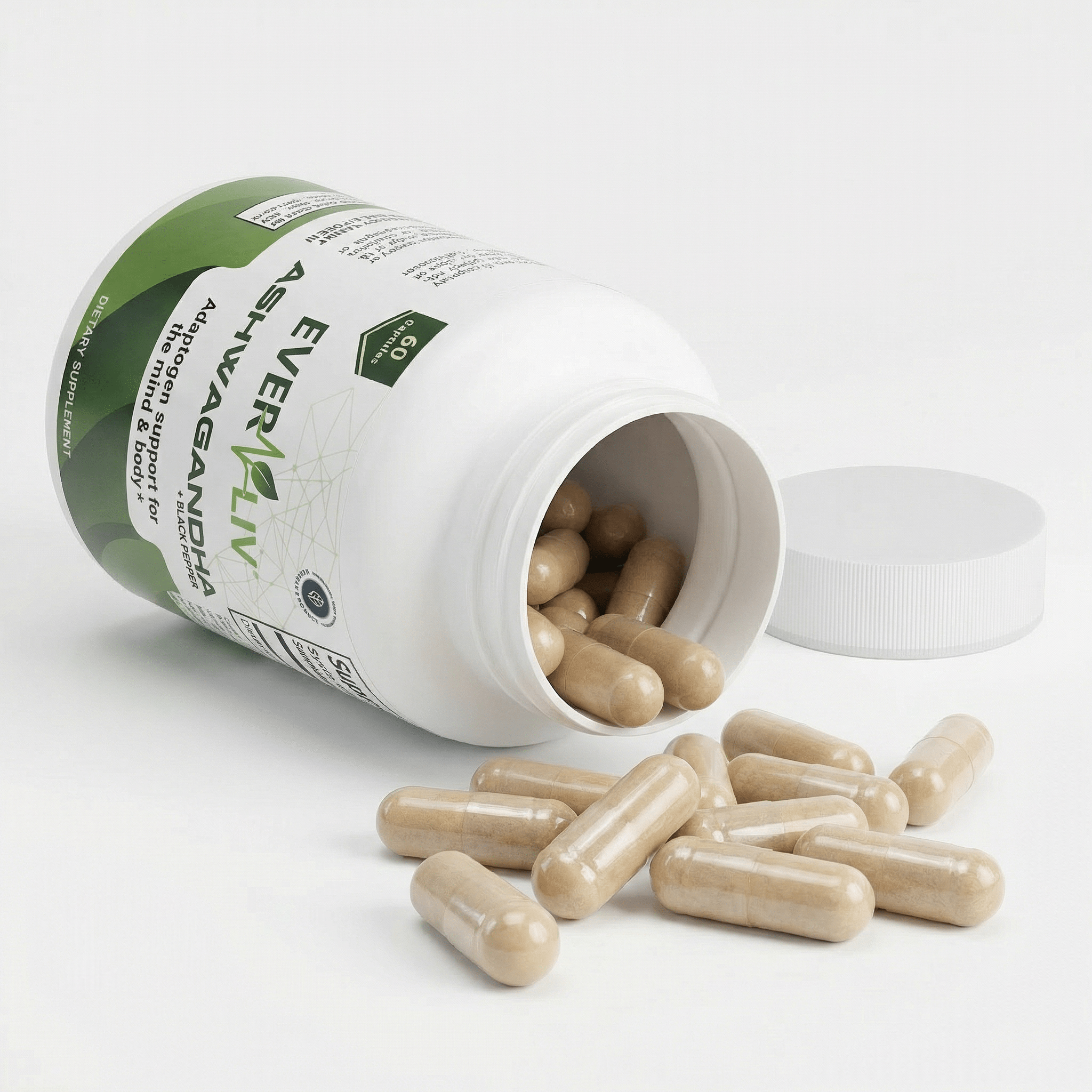 EverLiv Ashwagandha + Black Pepper - EverLiv LLC