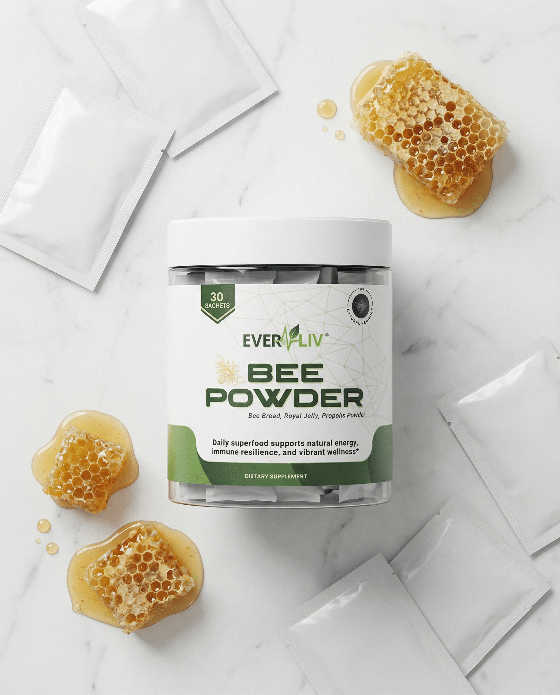 EverLiv Bee Bread Powder - EverLiv LLC