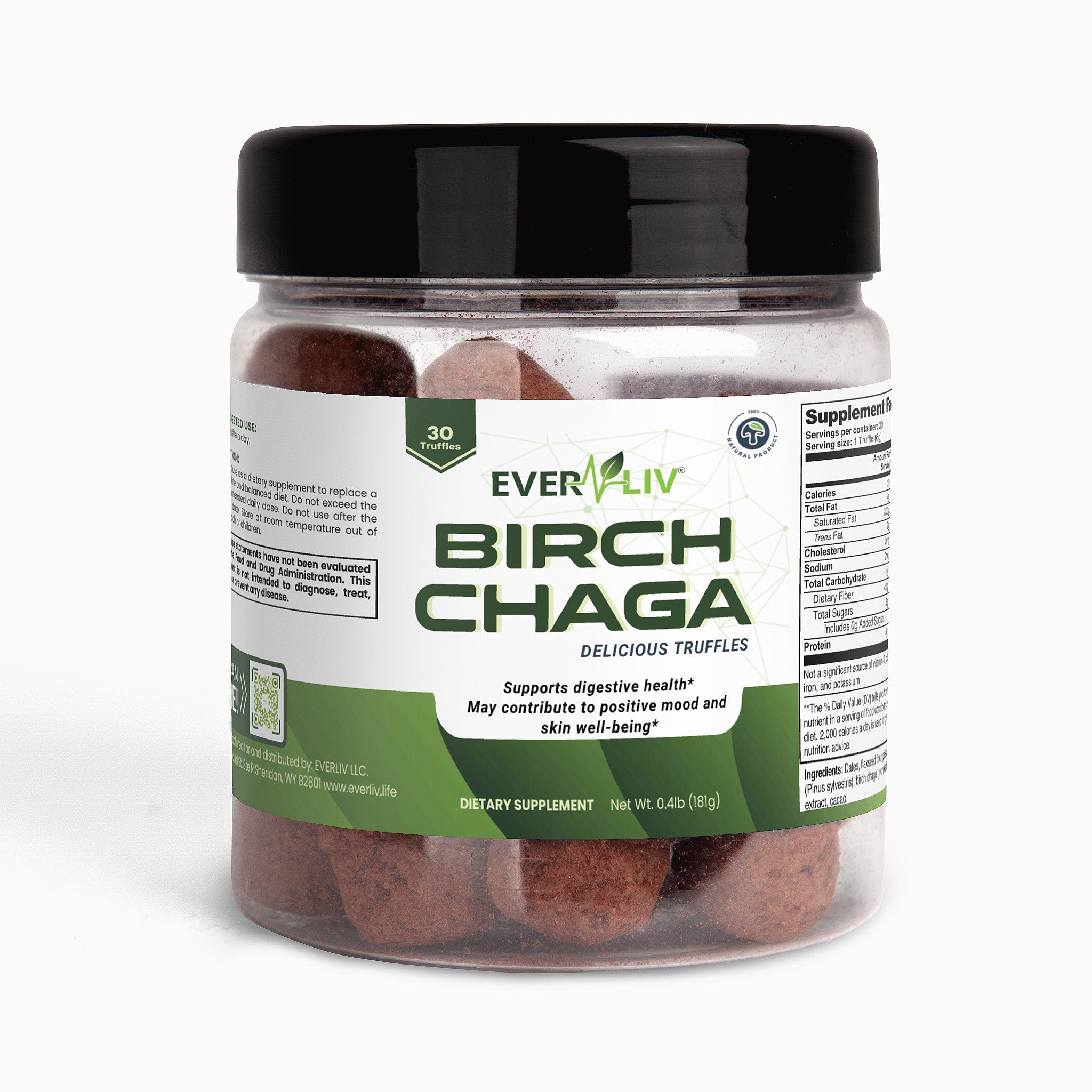 EverLiv Birch Chaga Truffles - EverLiv LLC