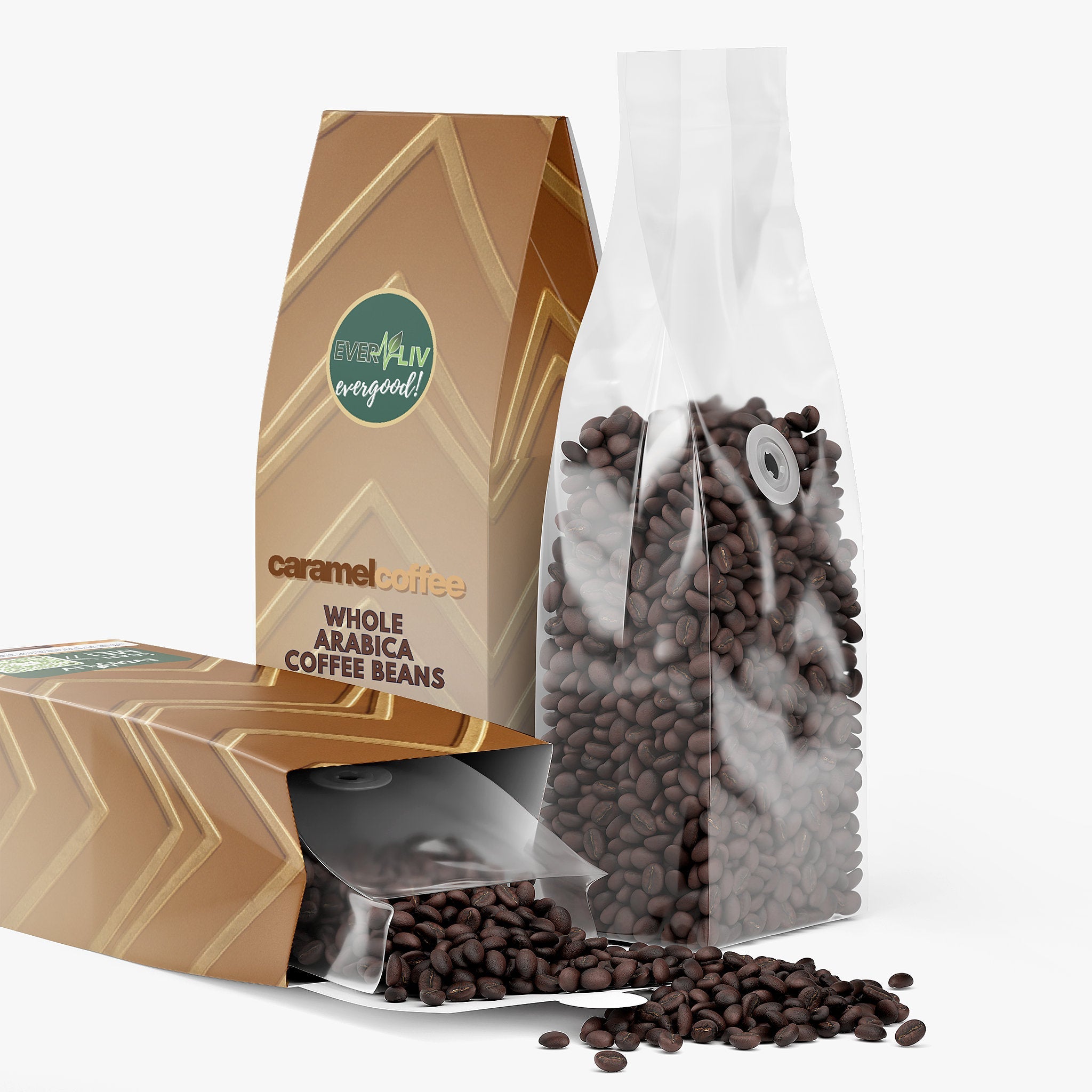 EverLiv Caramel Coffee (Dark Roast) - EverLiv LLC