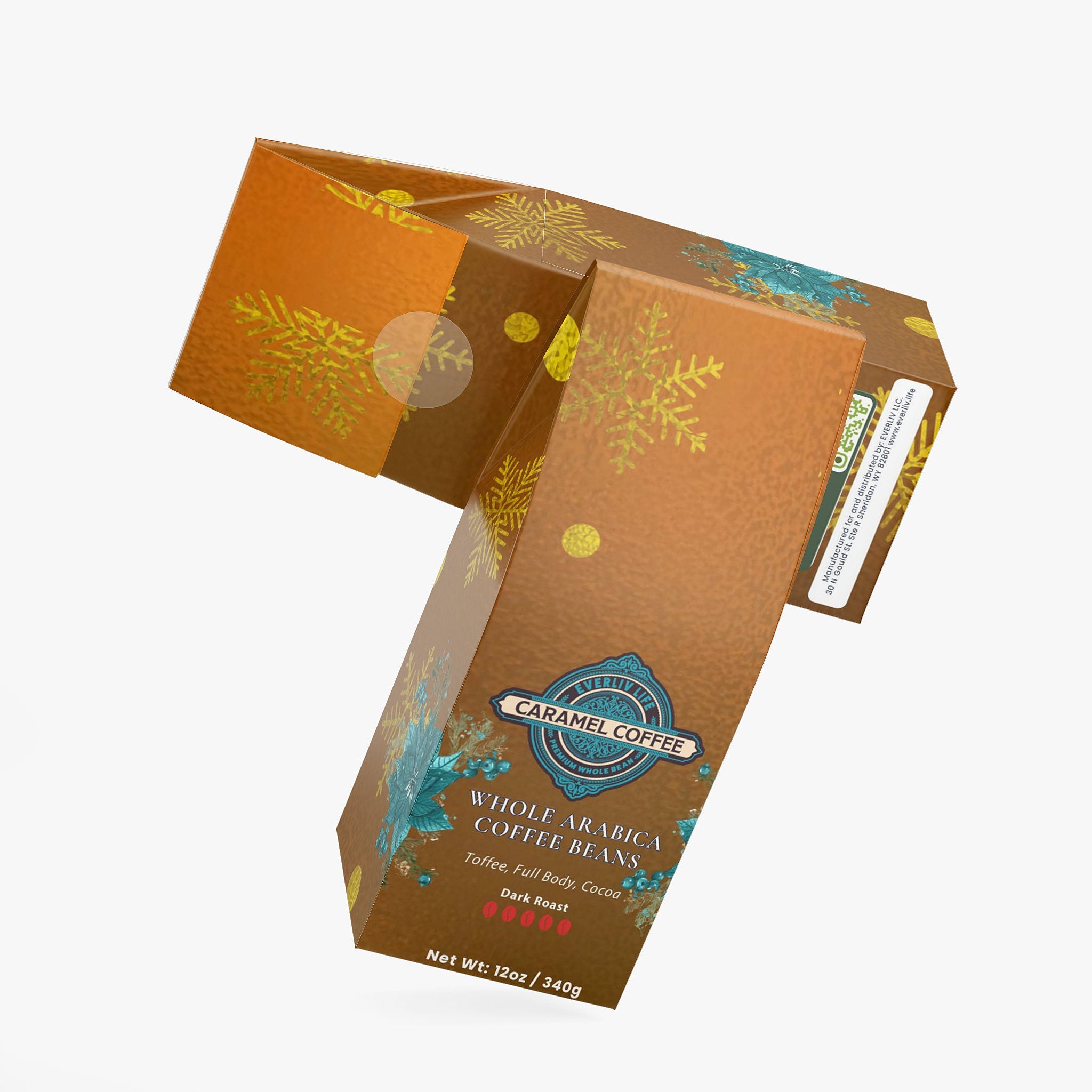 EverLiv Caramel Coffee (Dark Roast) - EverLiv LLC