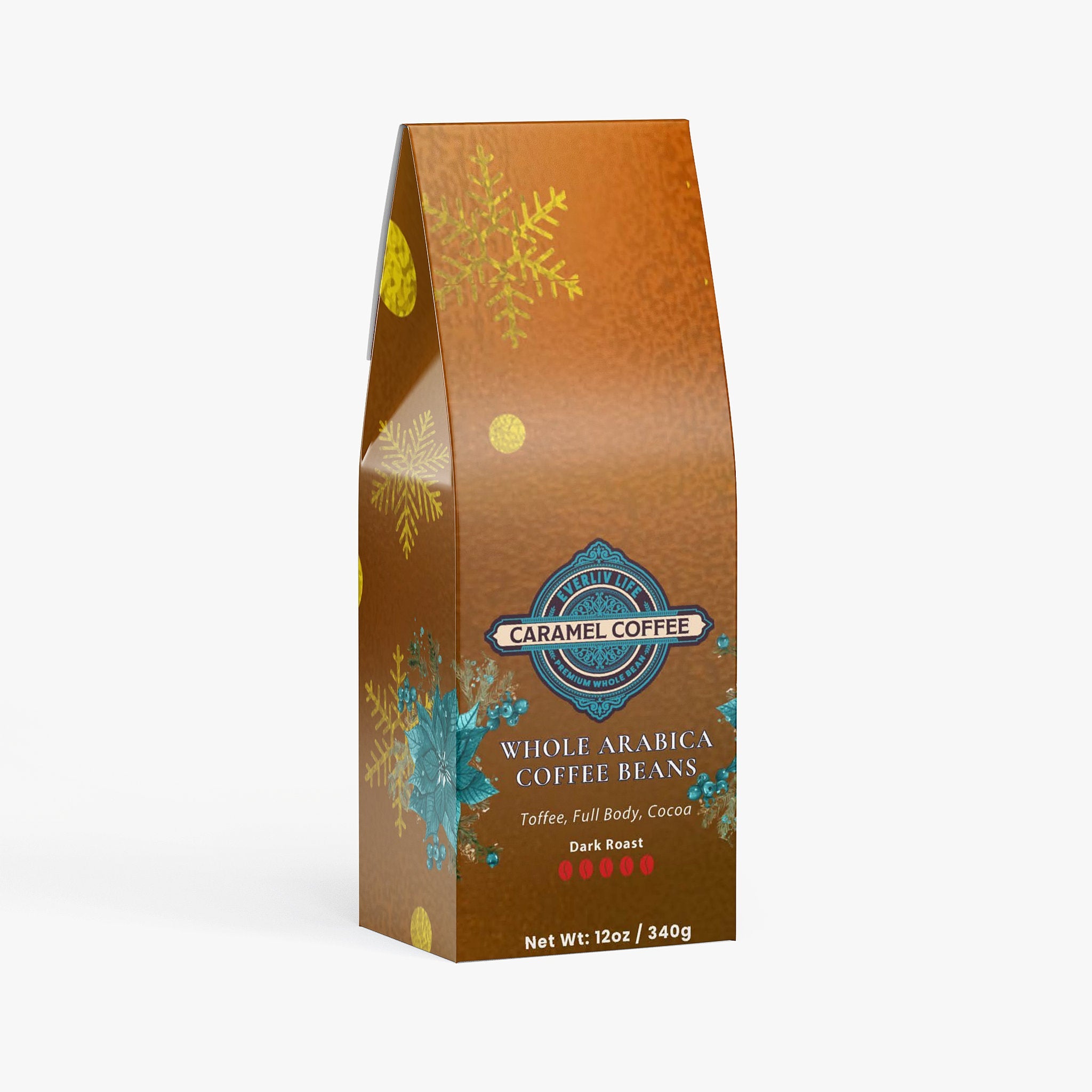 EverLiv Caramel Coffee (Dark Roast) - EverLiv LLC