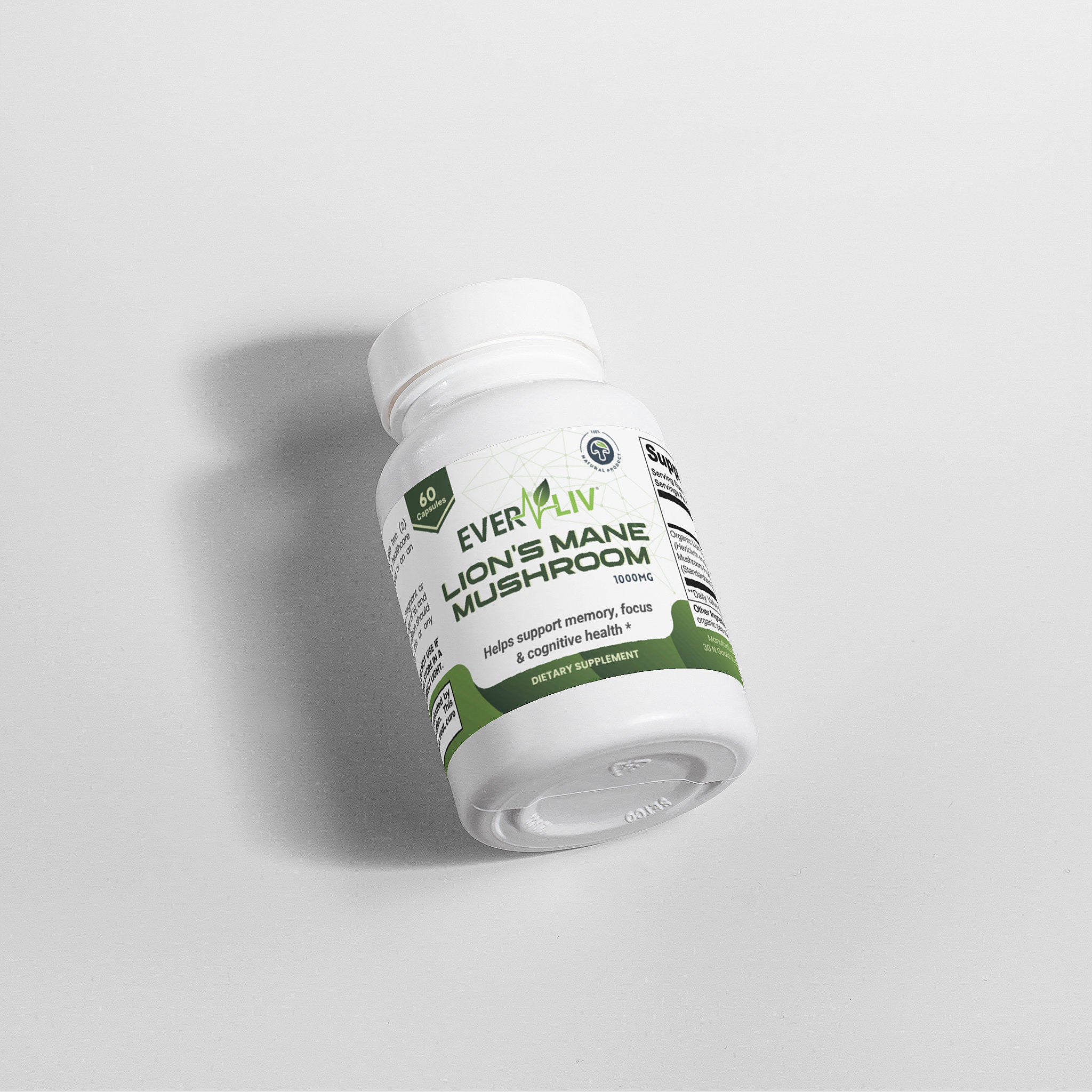 EverLiv Lion's Mane Mushroom - EverLiv LLC