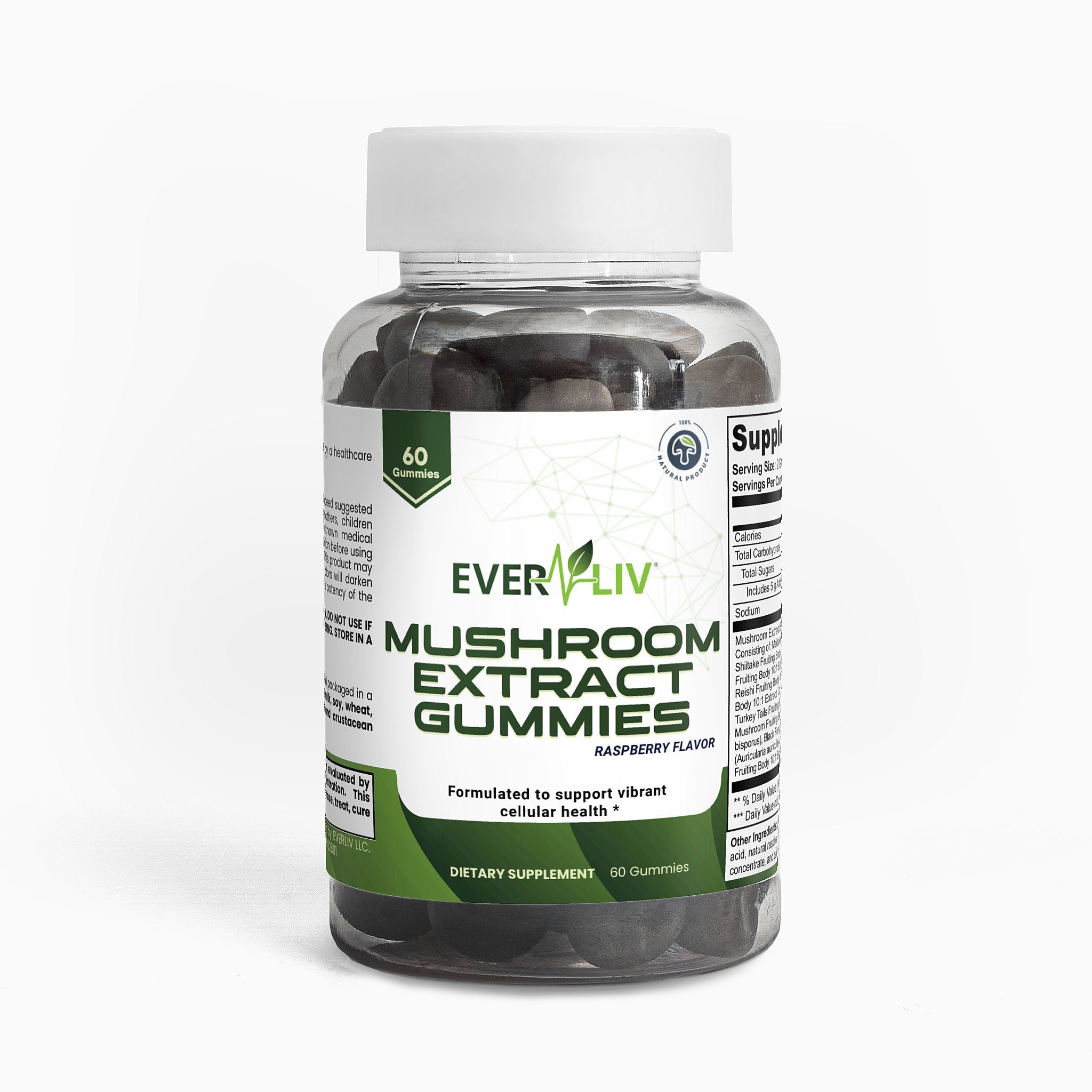 EverLiv - Mushroom Extract Gummies - EverLiv LLC