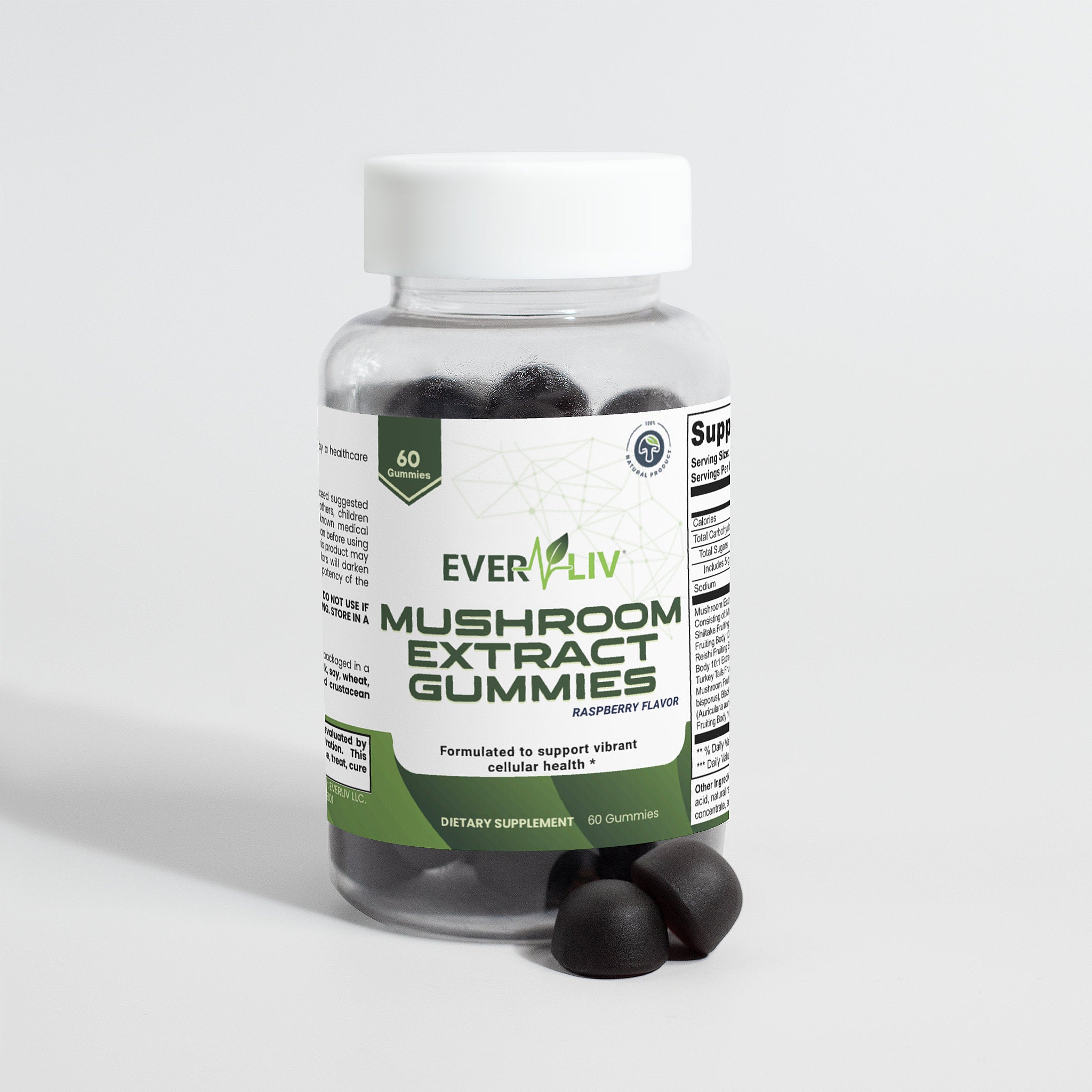 EverLiv - Mushroom Extract Gummies - EverLiv LLC