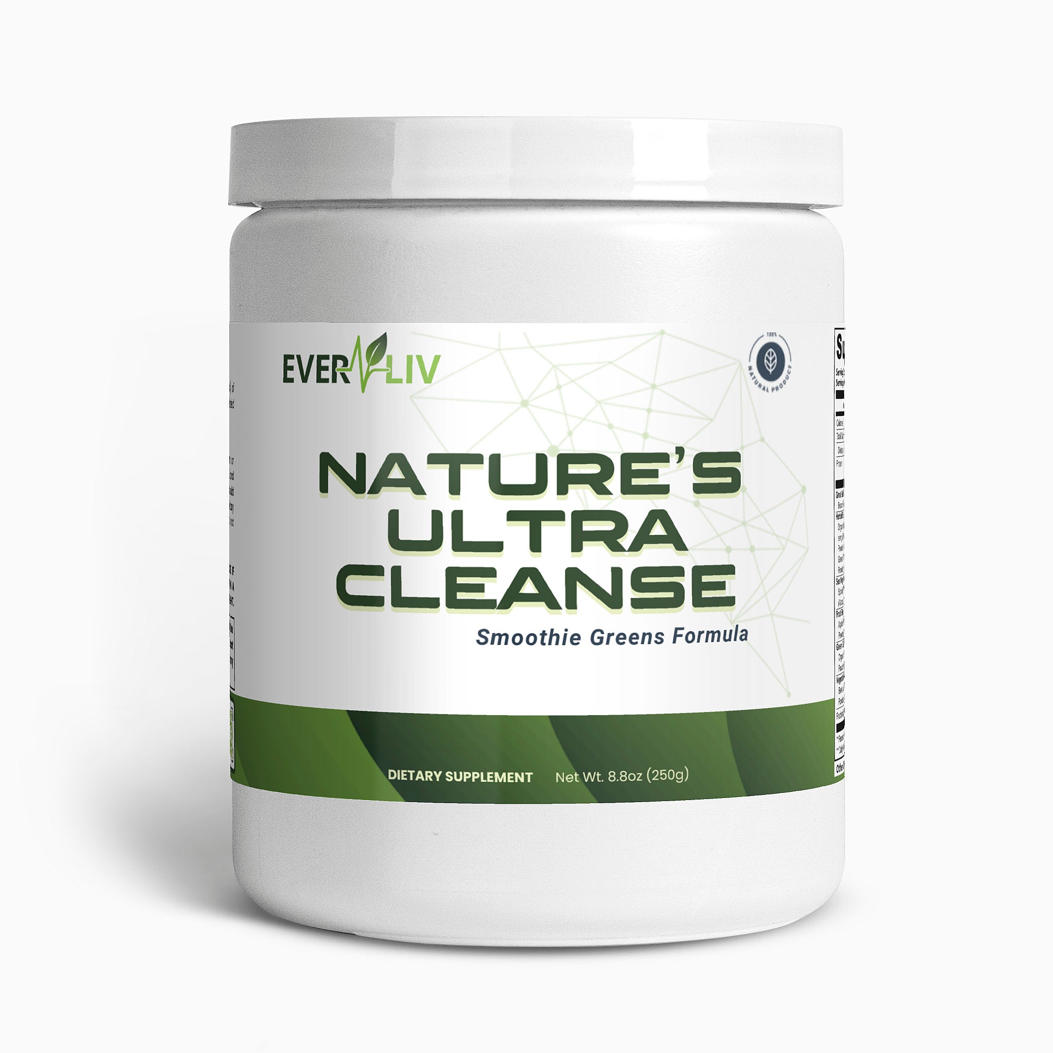 EverLiv Nature's Ultra Cleanse Smoothie Greens - EverLiv LLC
