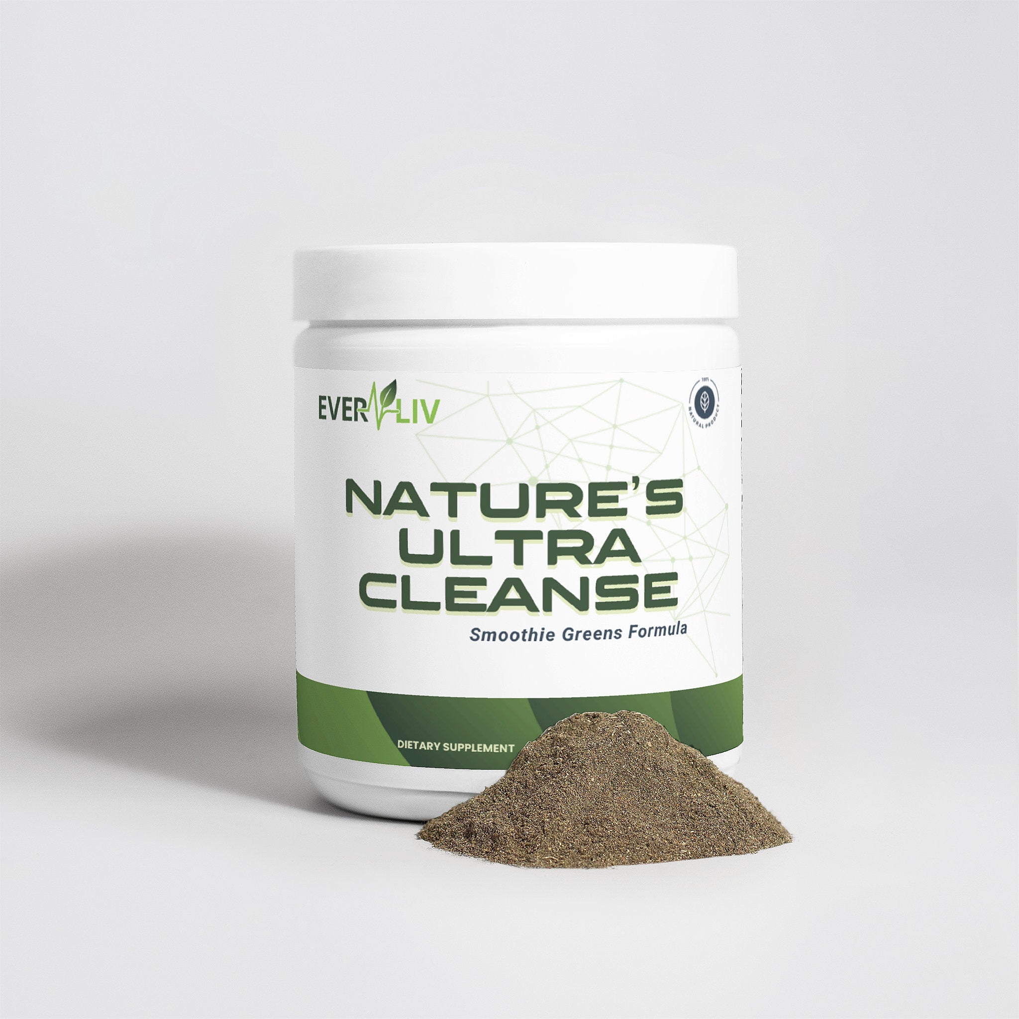EverLiv Nature's Ultra Cleanse Smoothie Greens - EverLiv LLC