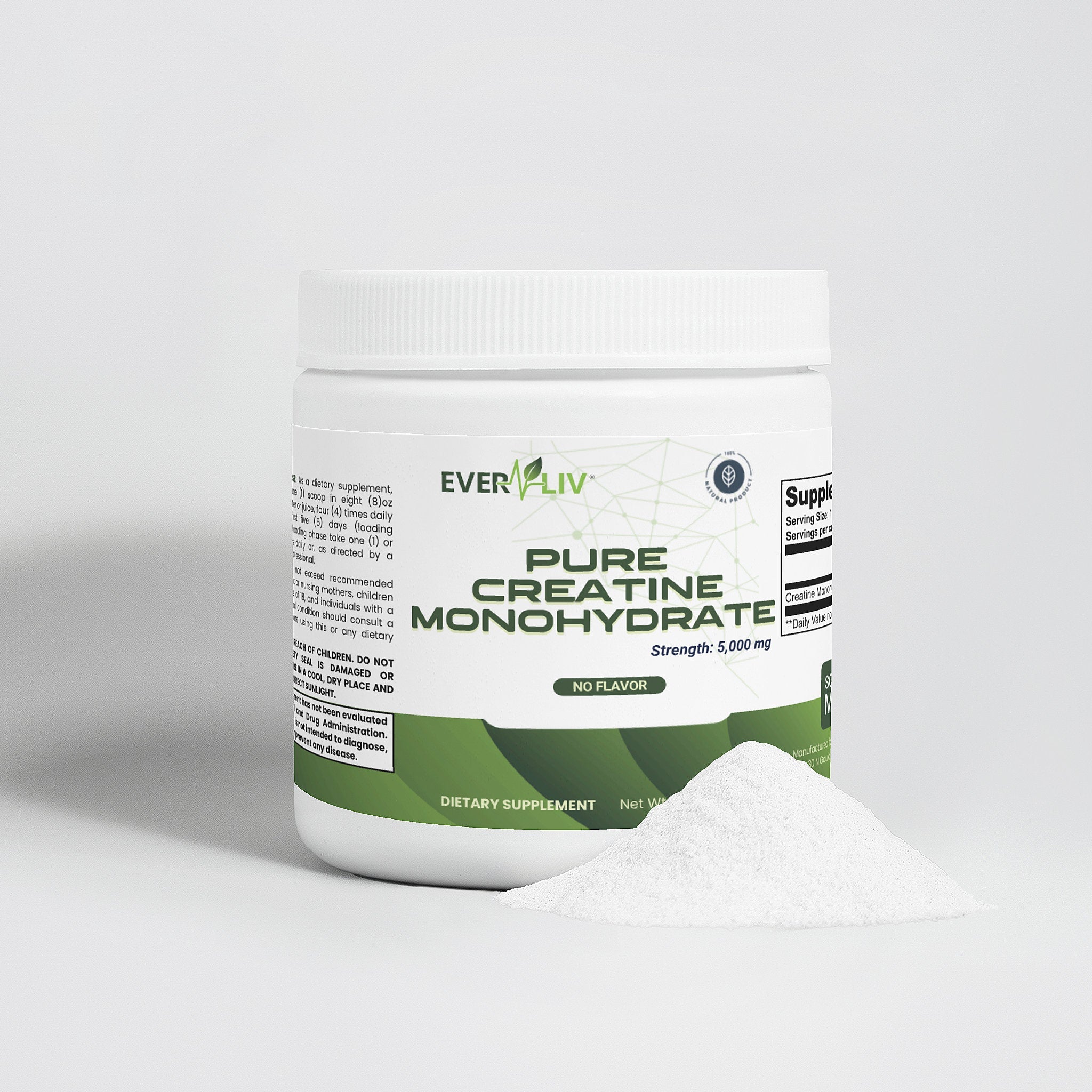 EverLiv - Pure Creatine Monohydrate - EverLiv LLC