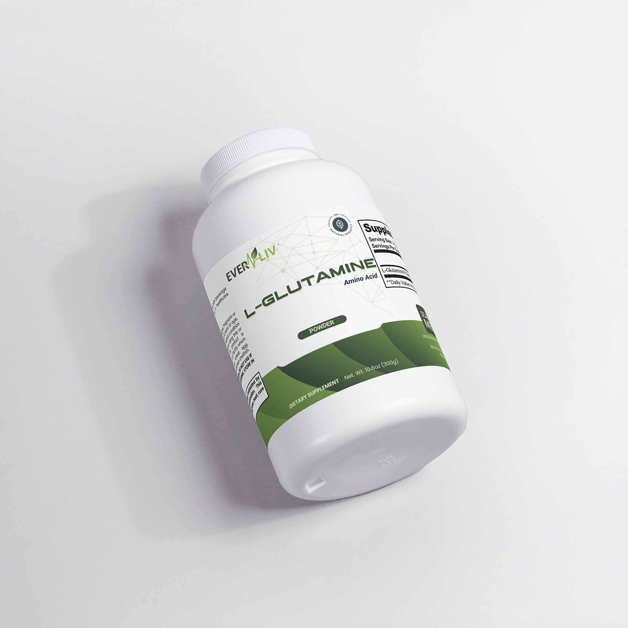 EverLiv Pure L - Glutamine Powder - EverLiv LLC