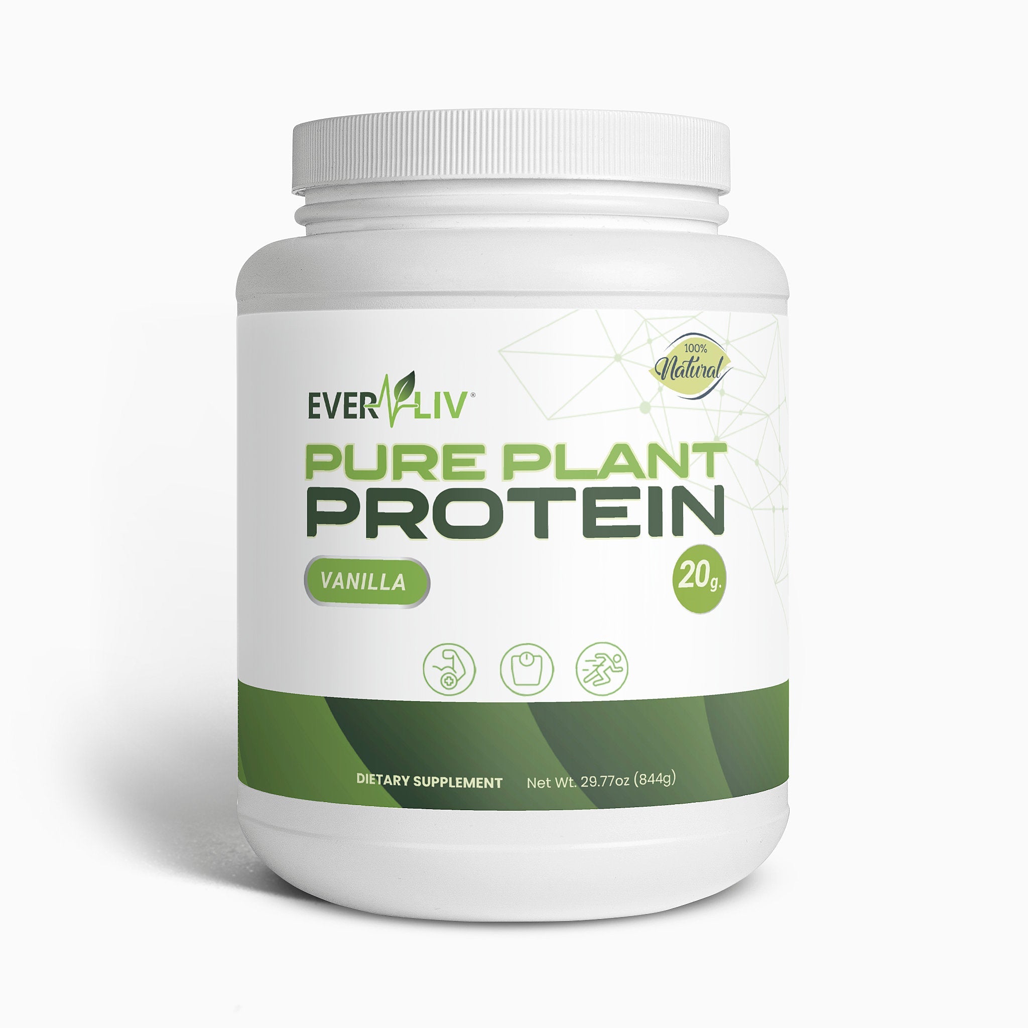 EverLiv Pure Plant Protein (Vanilla) - EverLiv LLC