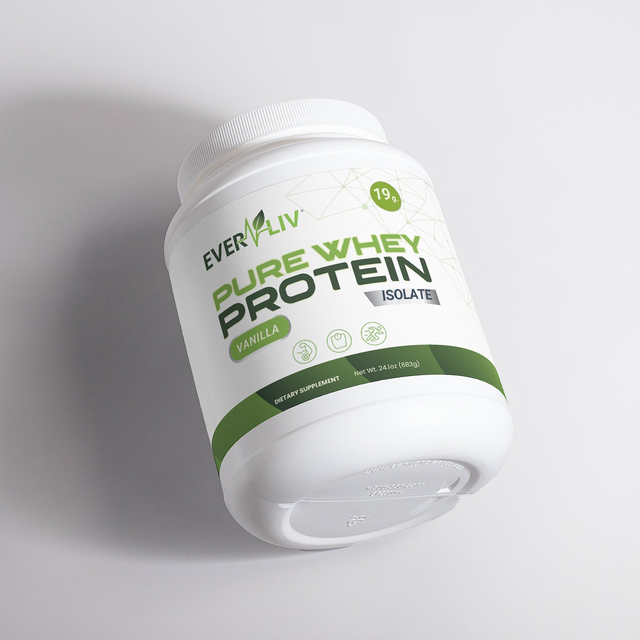 EverLiv Pure Whey Protein Isolate (Vanilla) - EverLiv LLC