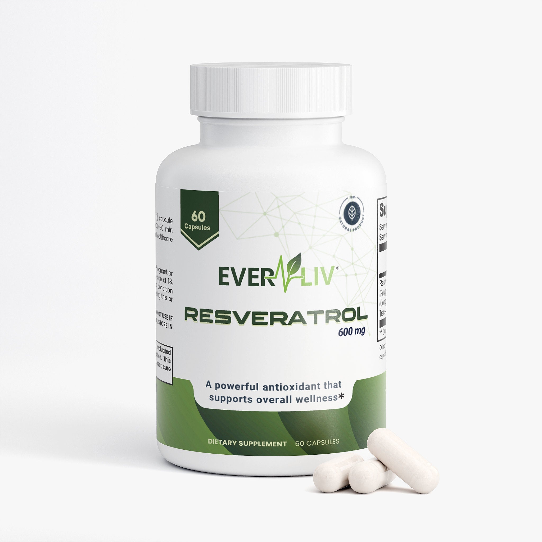 EverLiv Resveratrol 600mg - EverLiv LLC