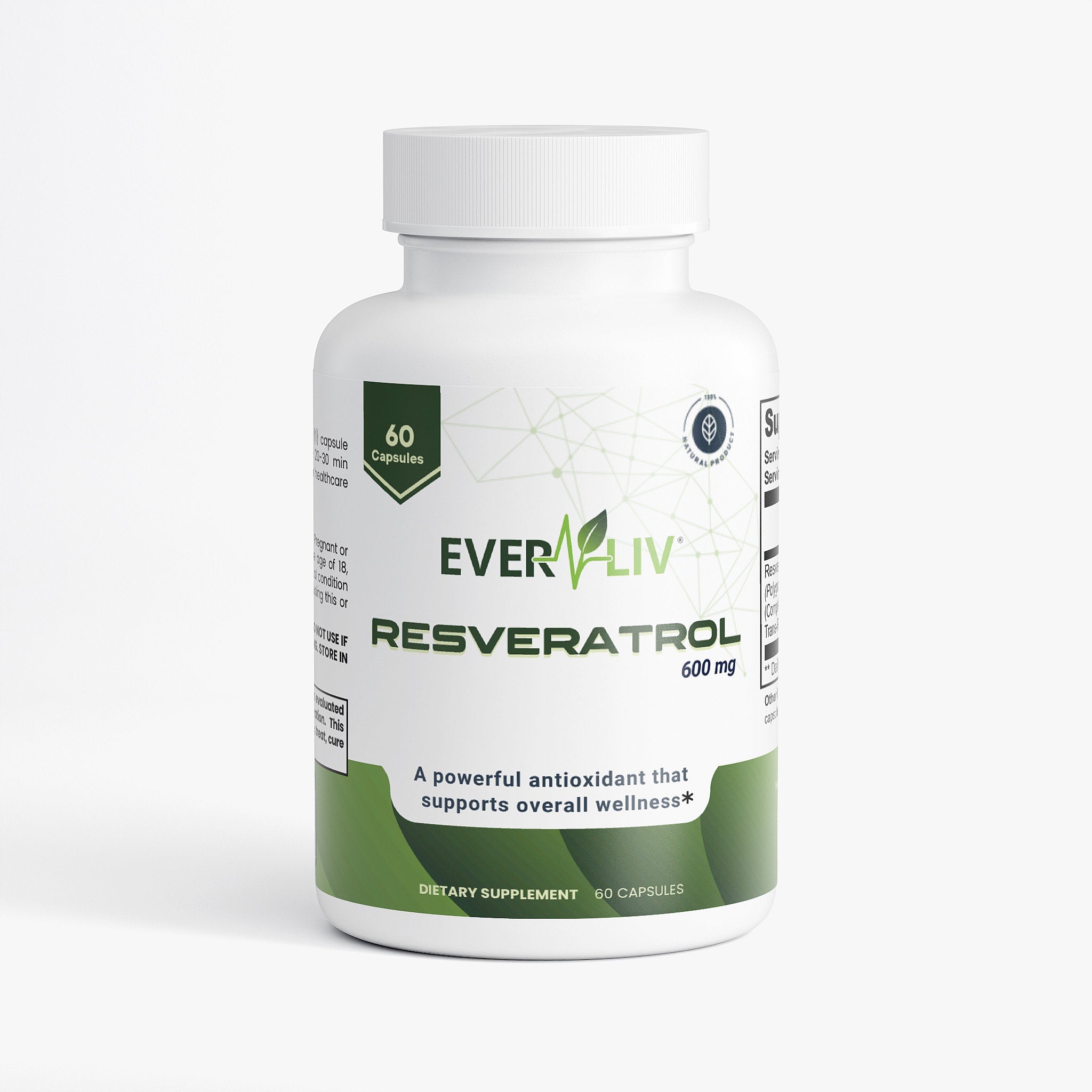 EverLiv Resveratrol 600mg - EverLiv LLC