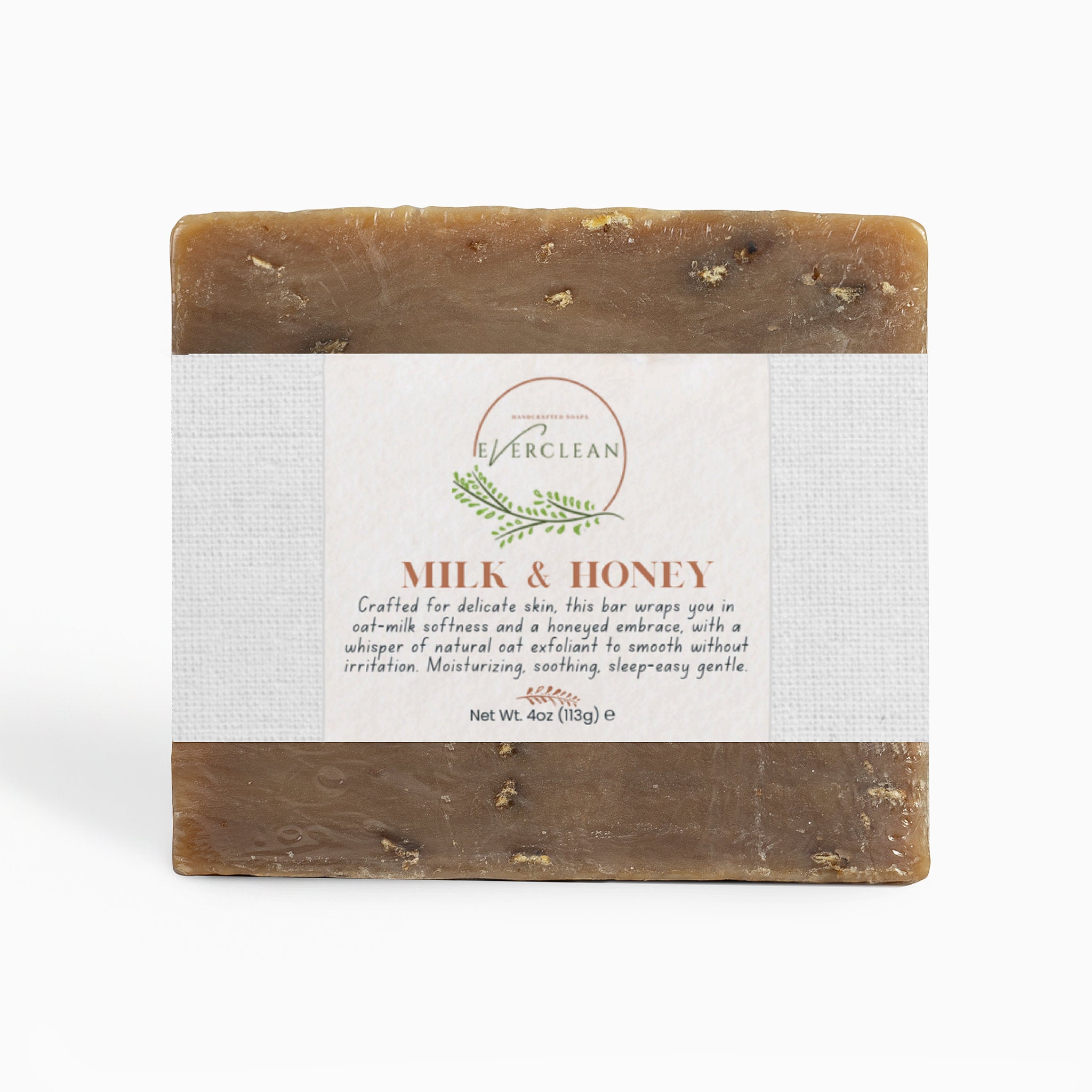 EverLiv Milk & Honey Soap
