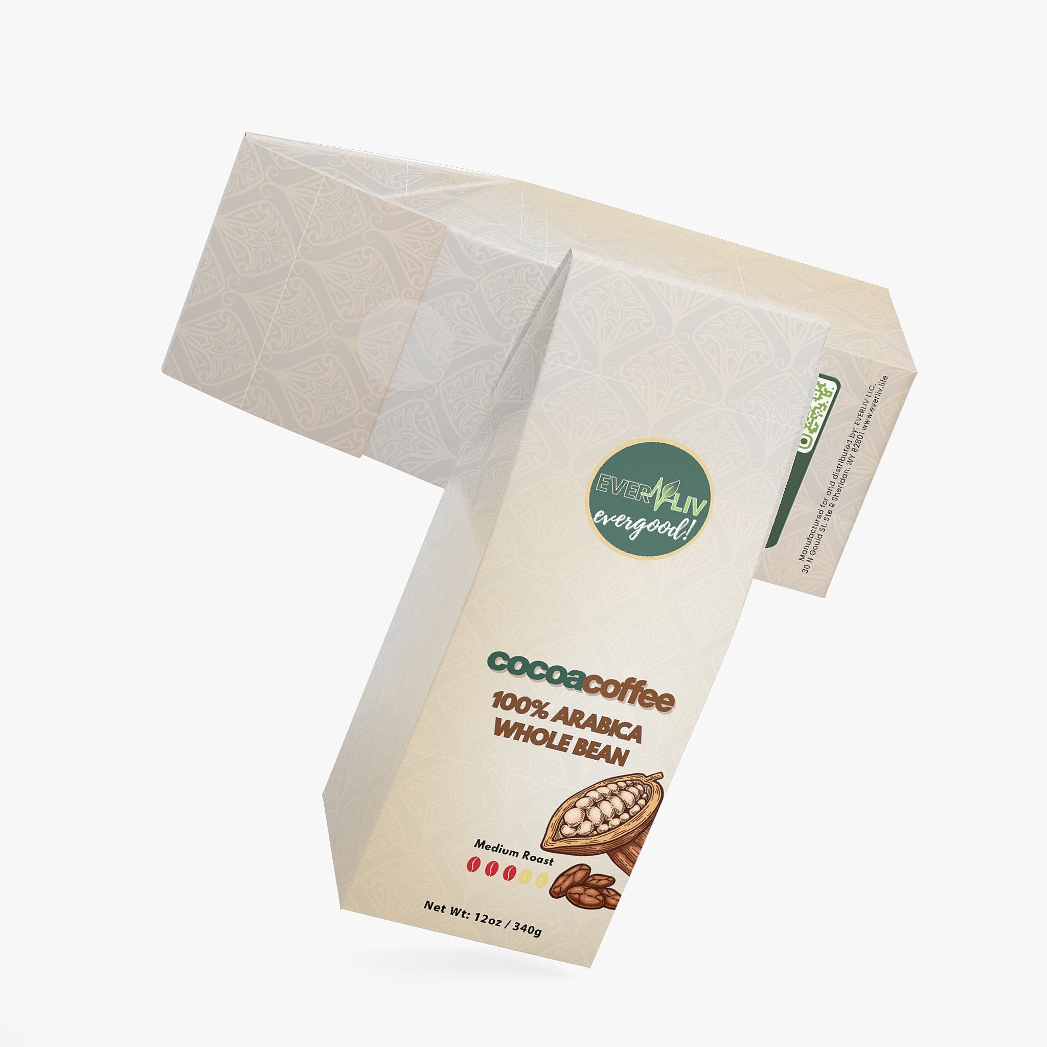 EverLiv Cocoa Coffee (Medium Roast) - EverLiv LLC