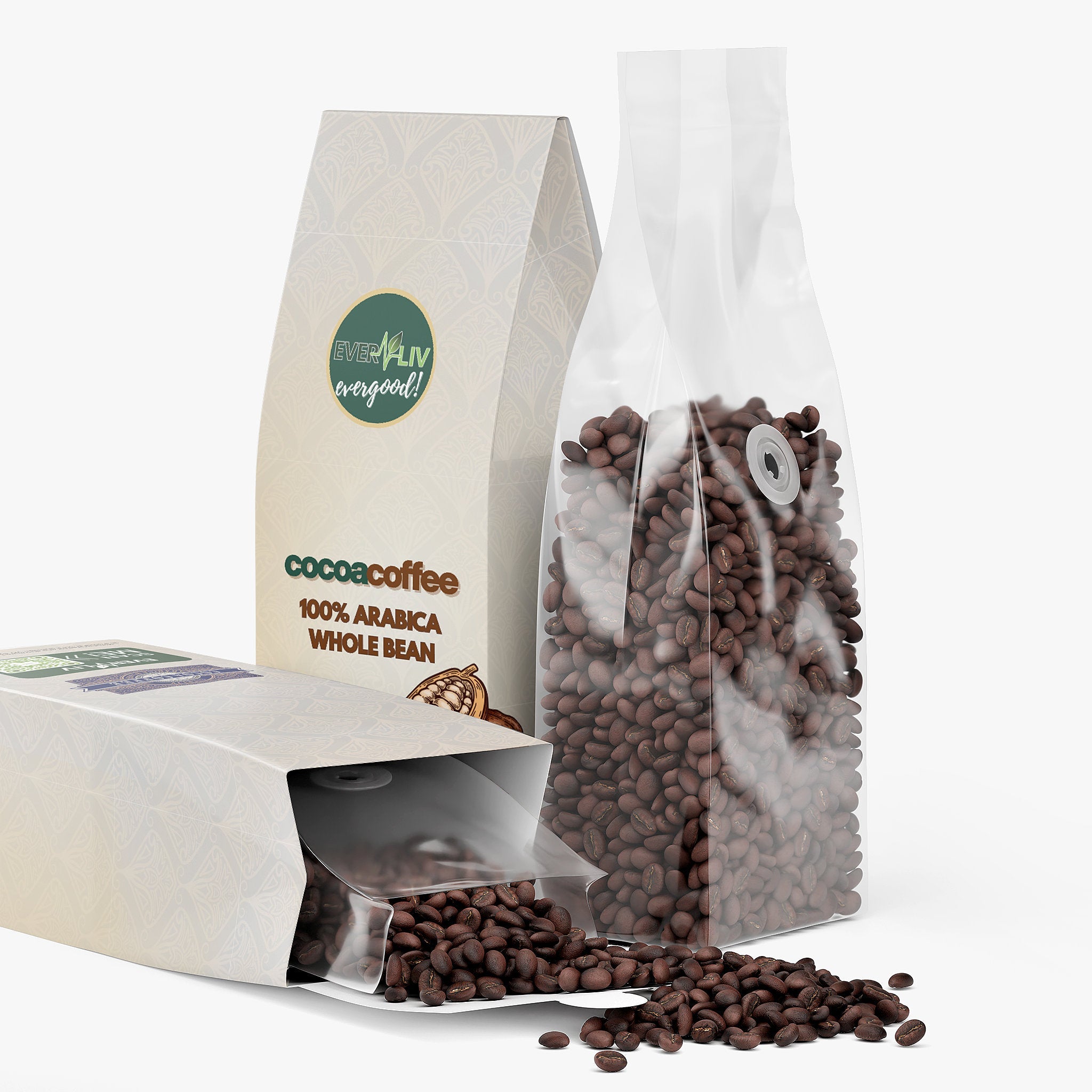 EverLiv Cocoa Coffee (Medium Roast) - EverLiv LLC